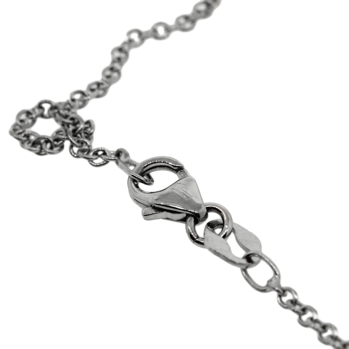 Piaget 18k White Gold Diamond Heart Pendant Necklace