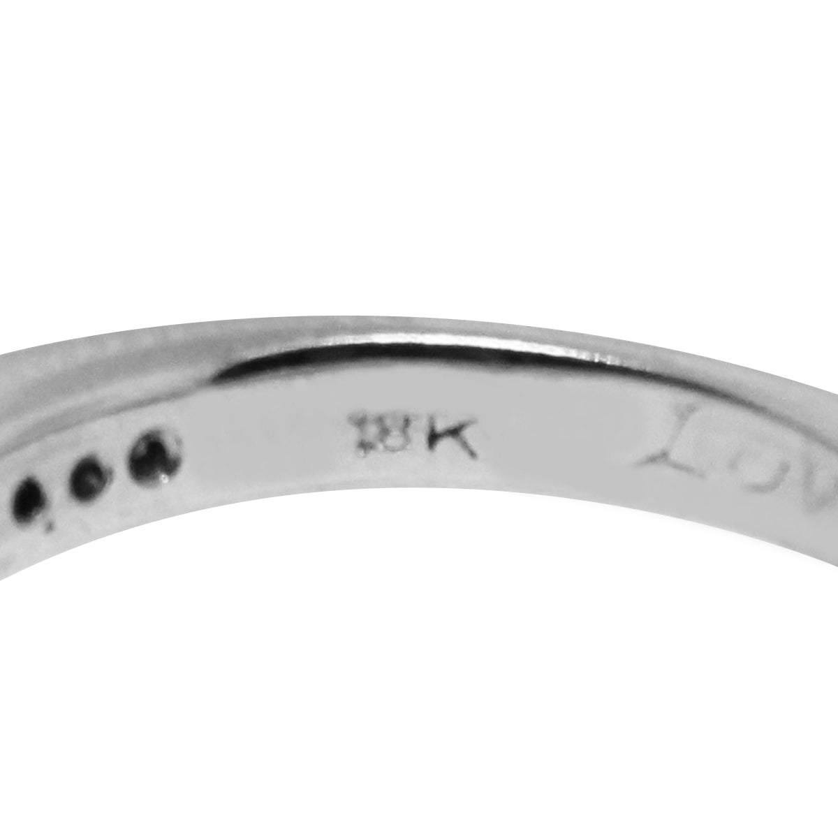 14k White Gold 0.65ctw Diamond Wedding Band