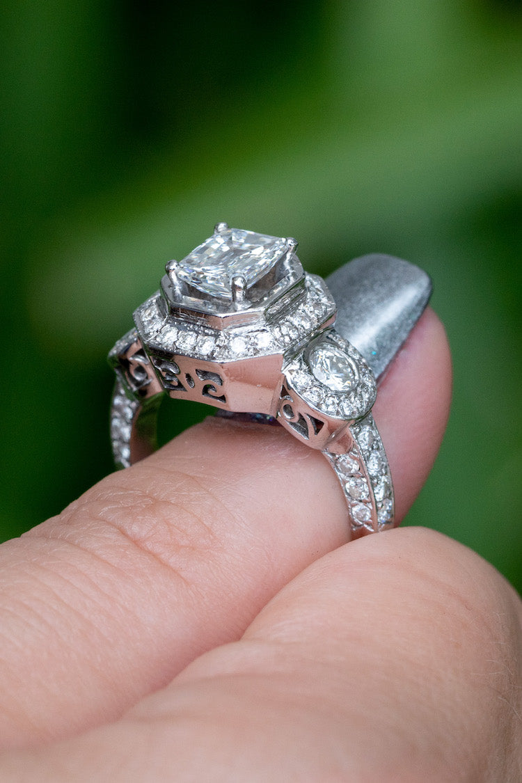 unique engagement rings