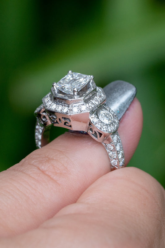 unique engagement rings