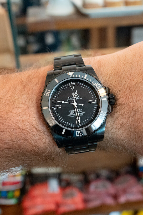 rolex 114060 submariner no date custom