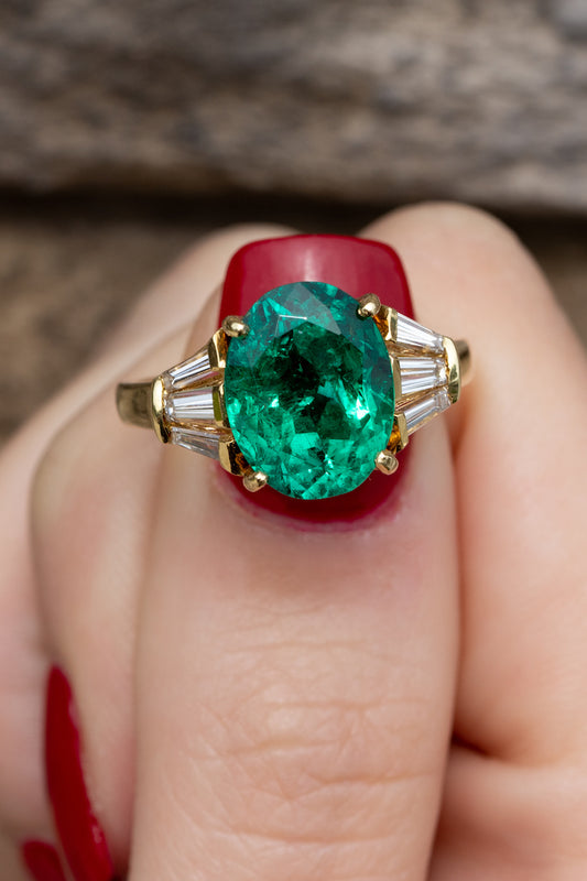 precious gemstone rings with diamonds