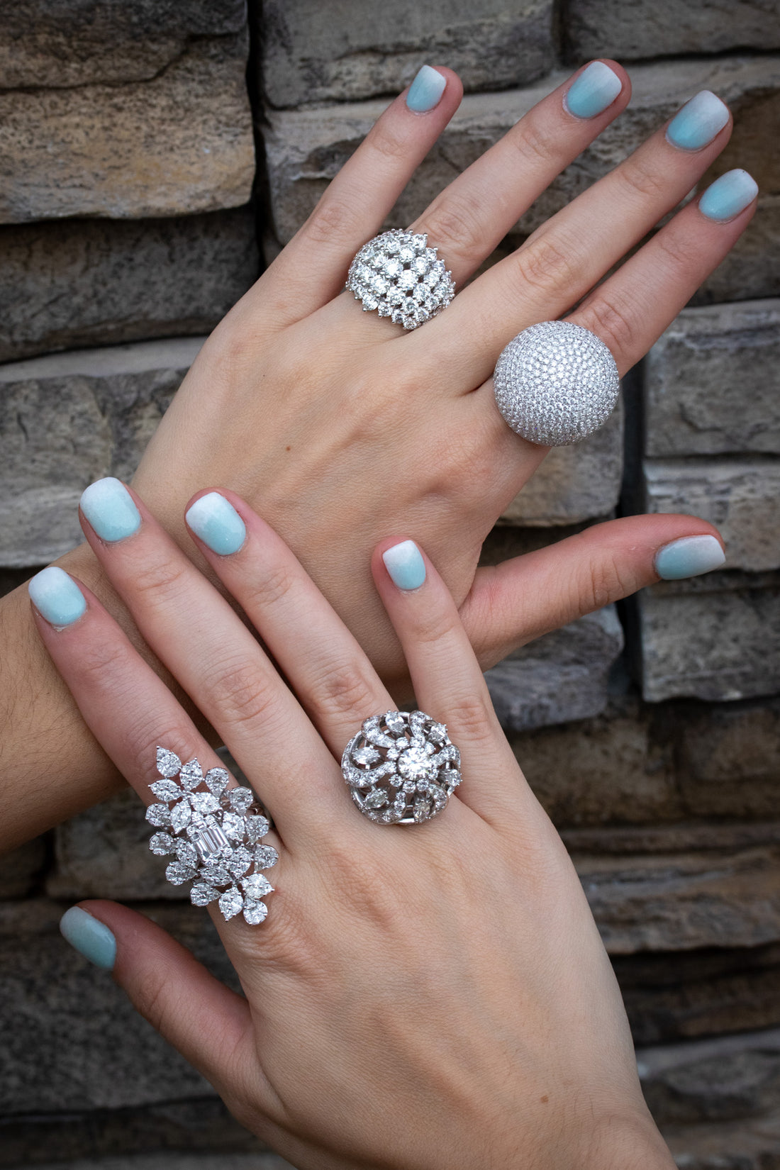 diamond cocktail rings