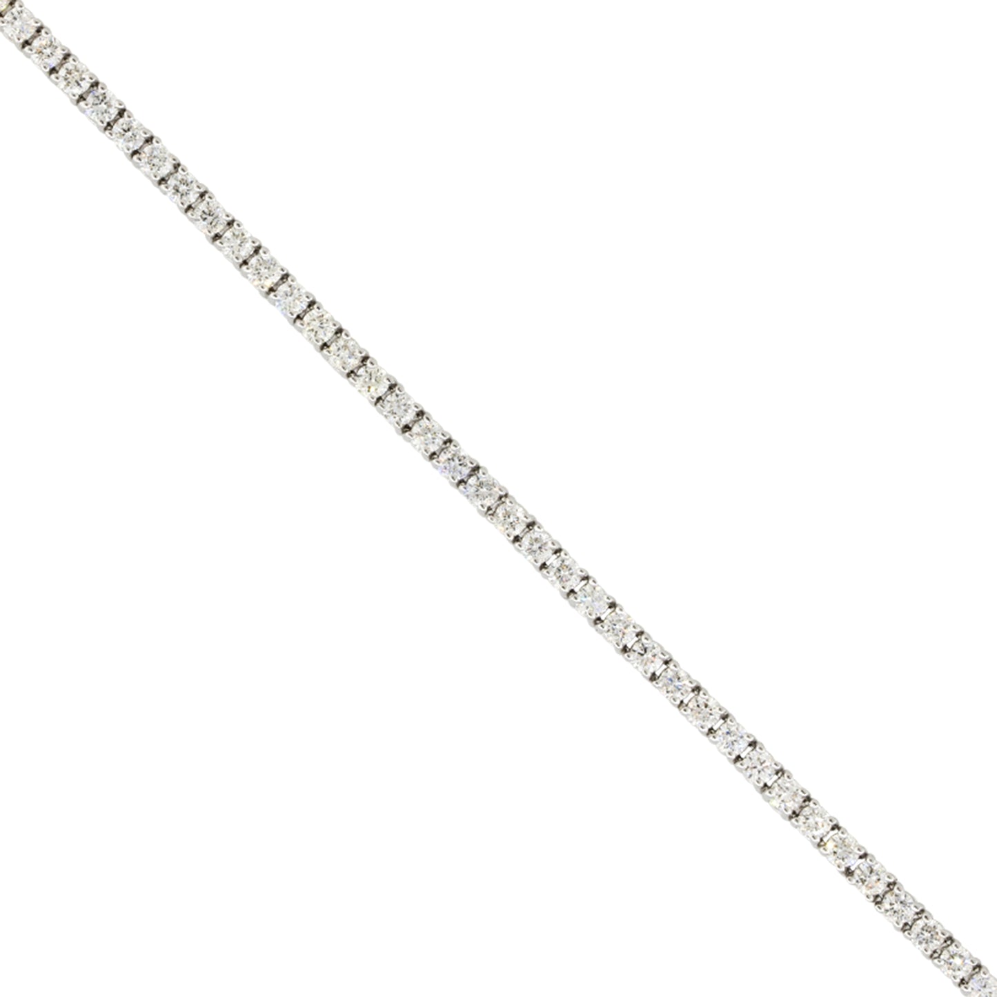 18k White Gold 2.15ctw Round Diamond Tennis Bracelet