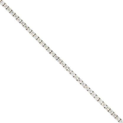 18k White Gold 2.15ctw Round Diamond Tennis Bracelet