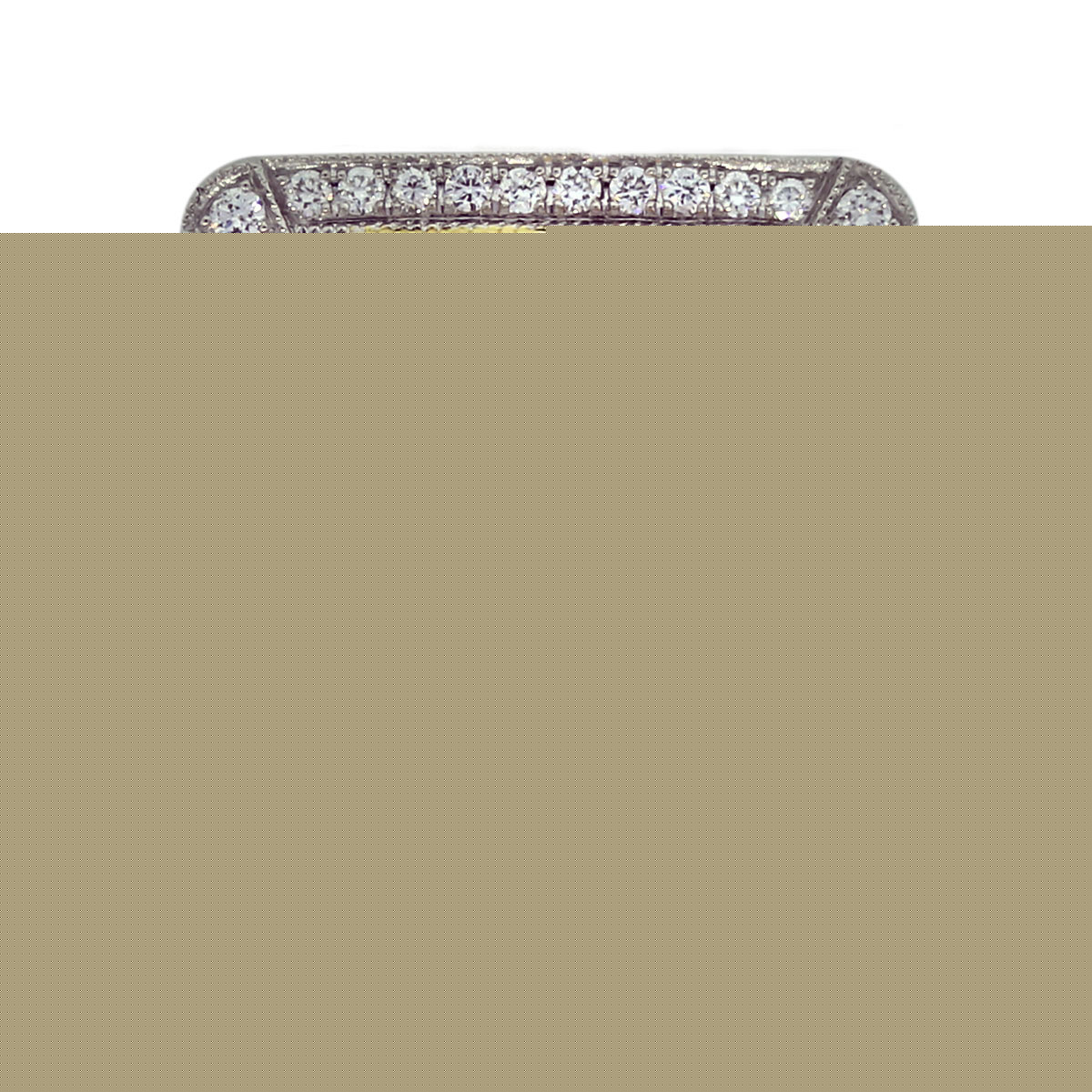 Emerald, Platinum, Yellow Gold, Diamond Cocktail Ring