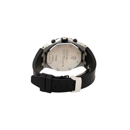 Audemars Piguet Royal Oak Stainless Steel Black Tapestry Dial Watch