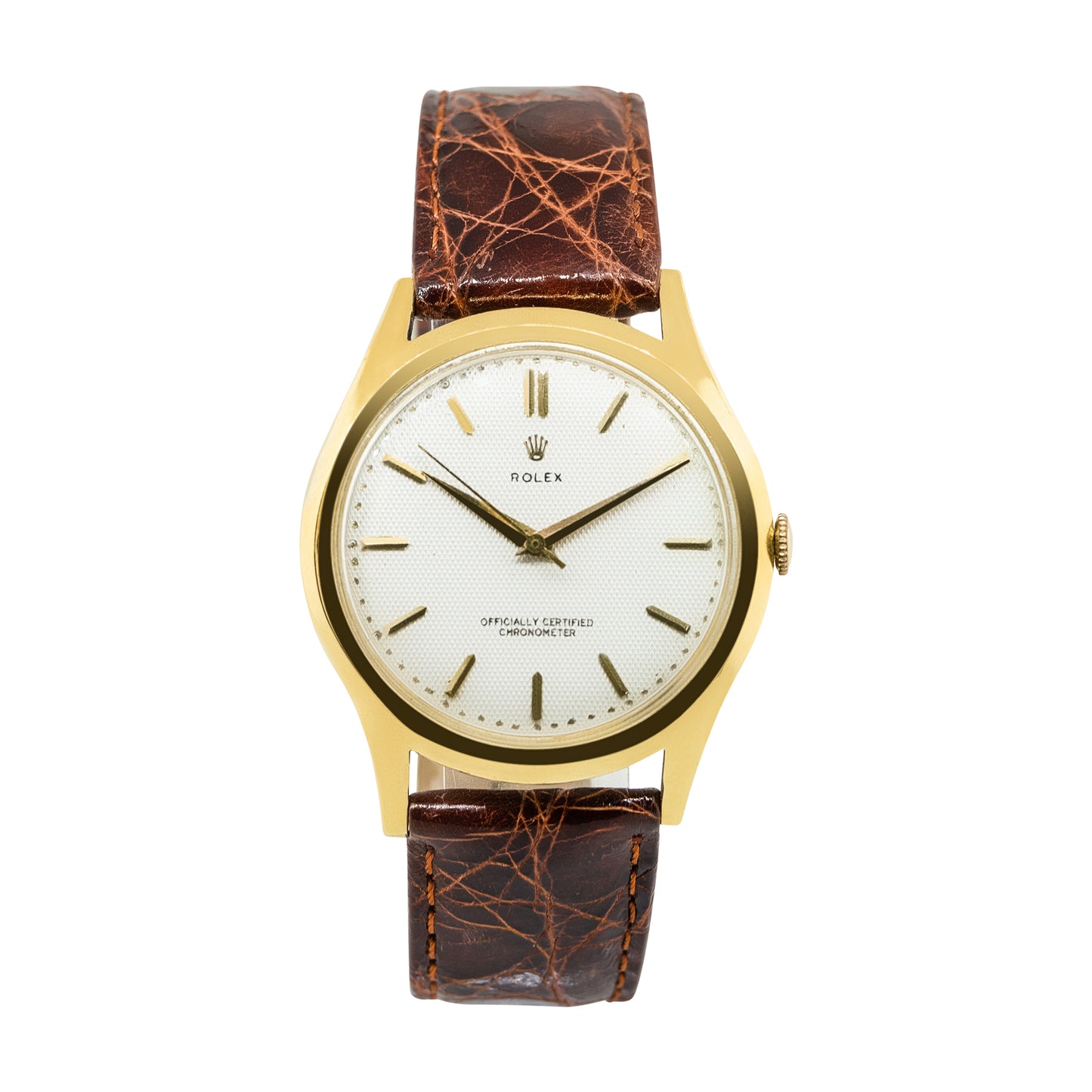 Rolex 8382 Honeycomb Dial Vintage Watch