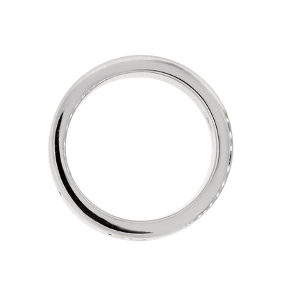 Cartier 18k White Gold 3 Diamond Size 48 Love Ring