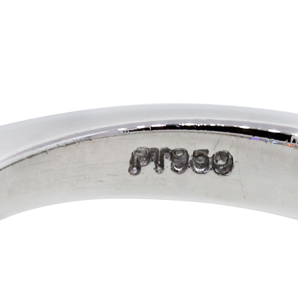 GIA Certified Platinum 5.60ctw Pear Shape Diamond Engagement Ring