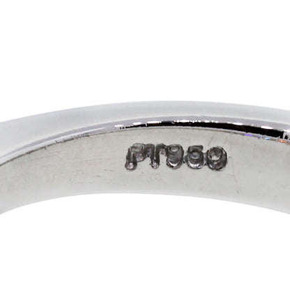 GIA Certified Platinum 5.60ctw Pear Shape Diamond Engagement Ring