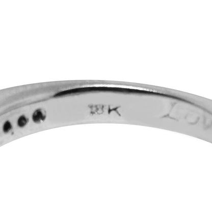 14k White Gold 0.65ctw Diamond Wedding Band