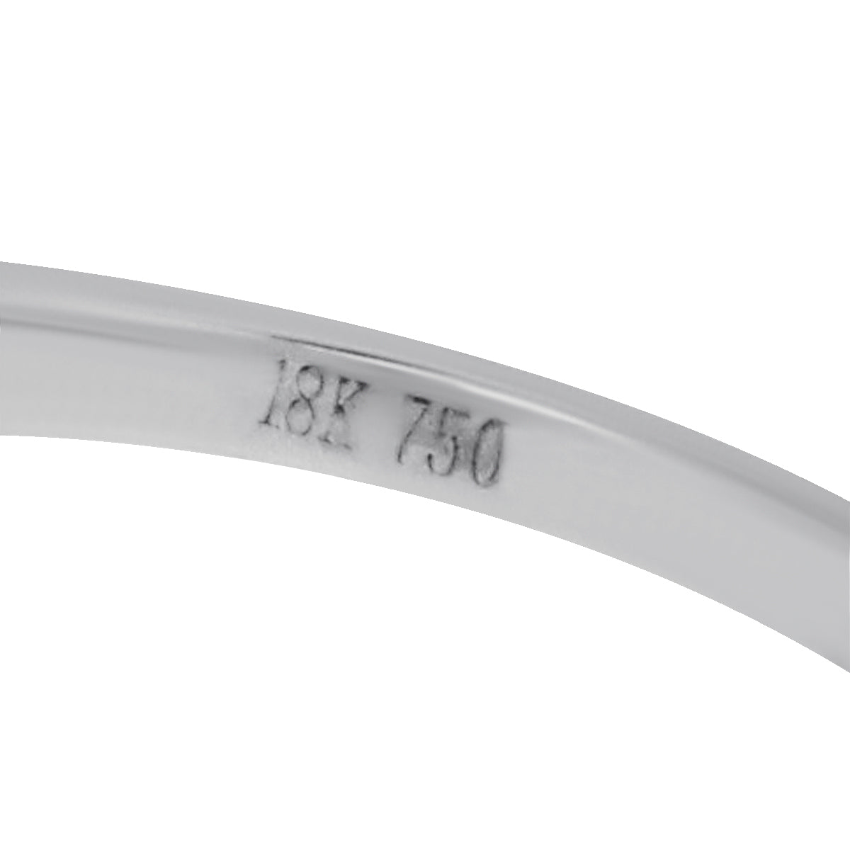 18k White Gold 2.65ct Synthetic Sapphire and 1.50ctw Diamond Ring