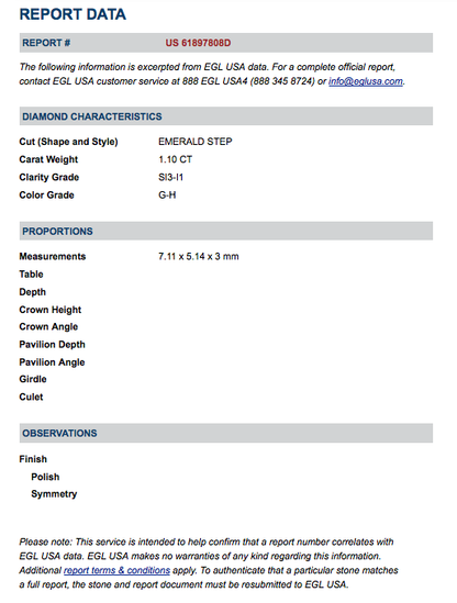 14k White Gold 1.60ctw Emerald Cut Diamond Halo Engagement Ring