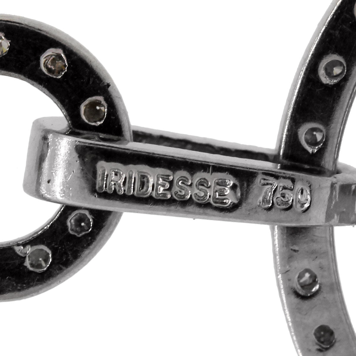 Iridesse 14k White Gold 0.5ctw Diamond and Pearl Pendant Necklace