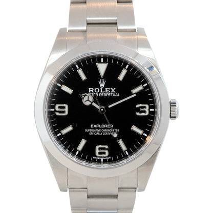 Rolex 214270 Oyster Perpetual Explorer I Stainless Steel Men's Watch