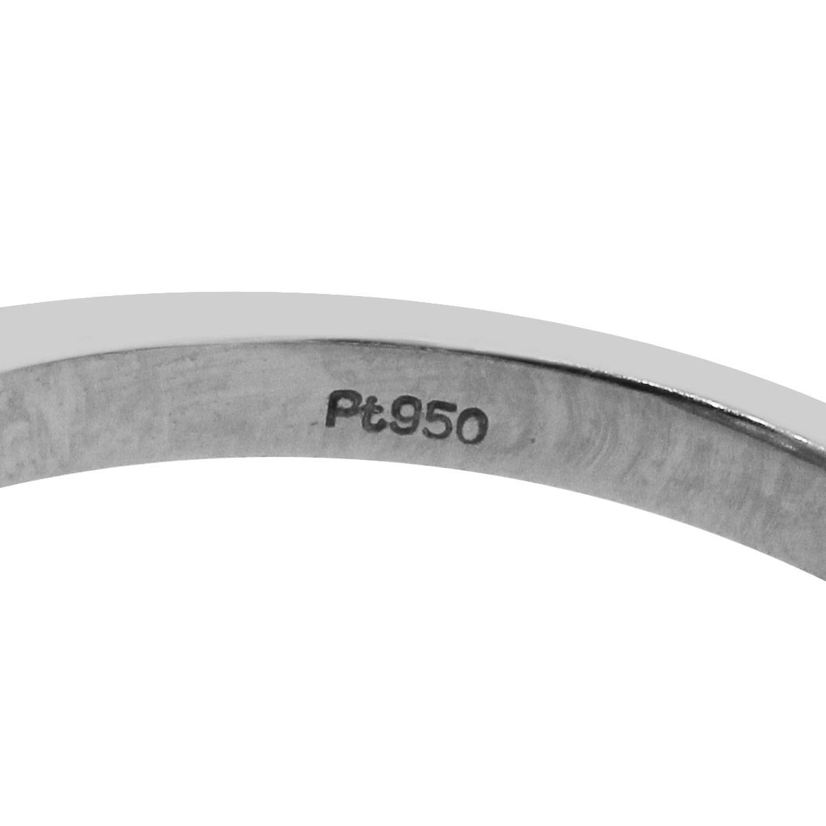 Platinum 3.15ct Diamond Emerald Halo Engagement Ring